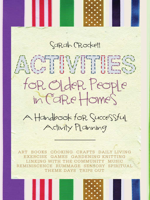 Title details for Activities for Older People in Care Homes by Sarah Crockett - Available